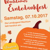 Erntedankfest in Wachtum am 07.10.2025